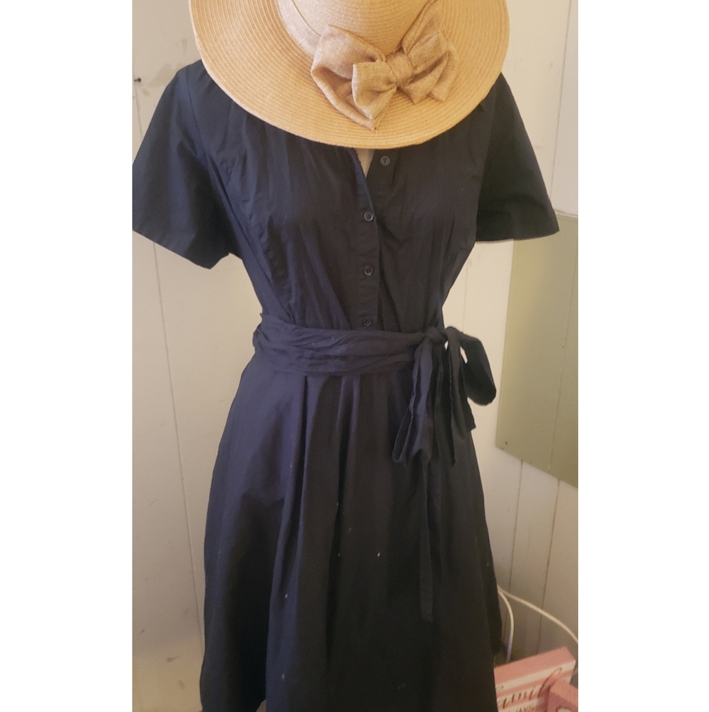 Vintage wrap around dress